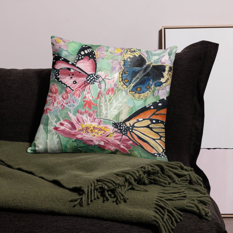 Pillows and pillow-cases and blankets and comforters