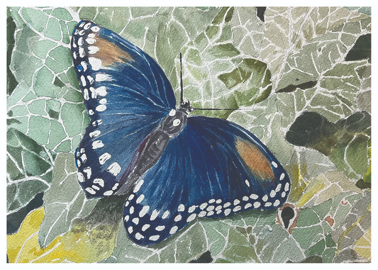 Butterfly on the Leaves (Original)