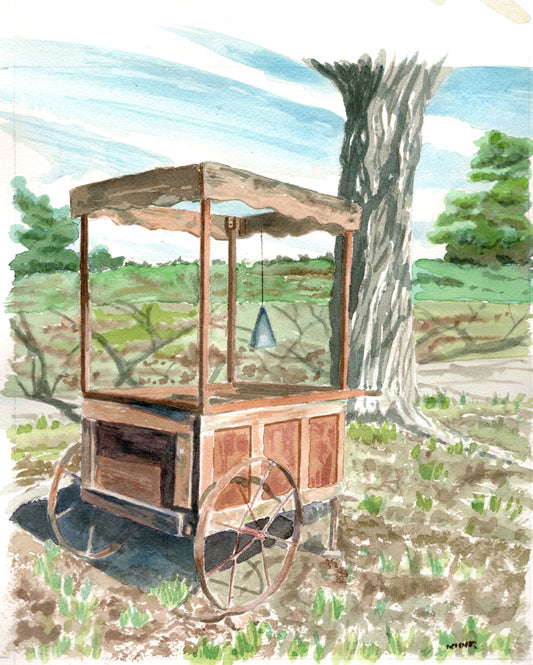 Empty Cart in the Country