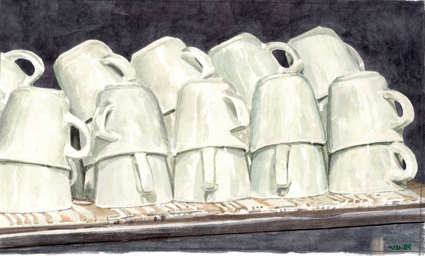 Stack of Coffee Cups