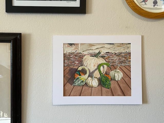 Gourds in the Spring-Watercolor