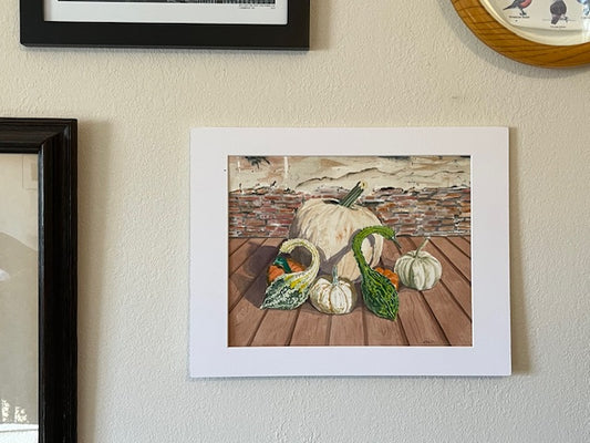 Gourds in the Spring-Watercolor