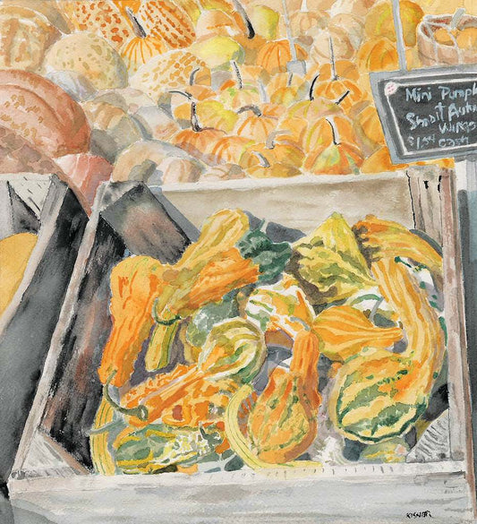 Gourds — Original Watercolor Painting
