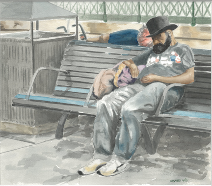 'Napping in New Orleans'